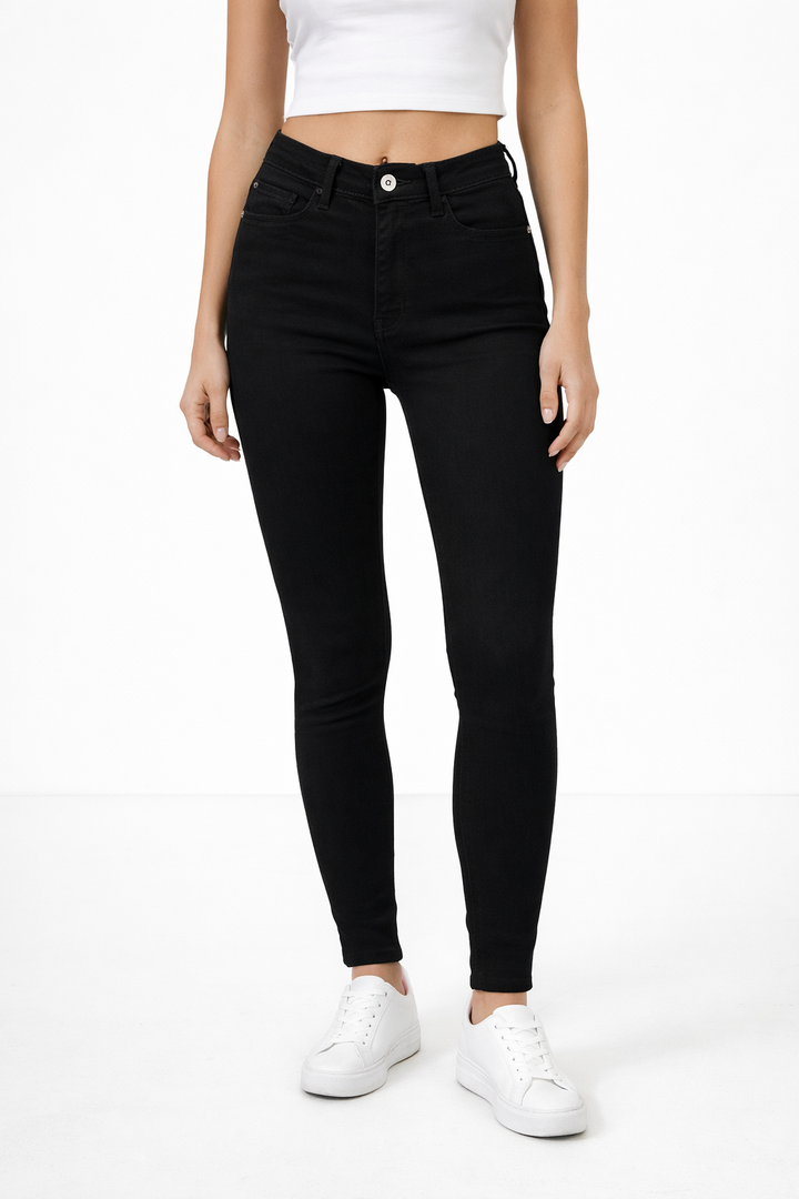 Dames skinny jeans Highwaist Goodies second skin Q552-1