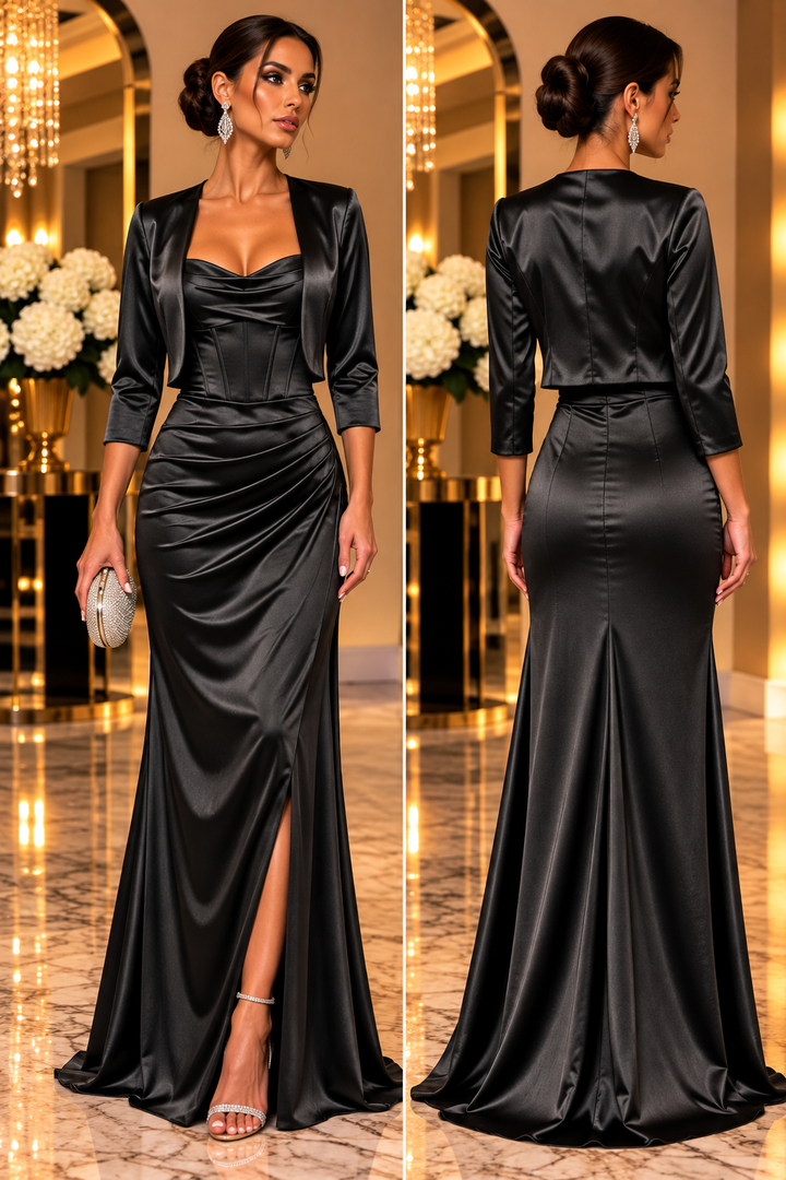 Aurelia Satin Bolero G2322