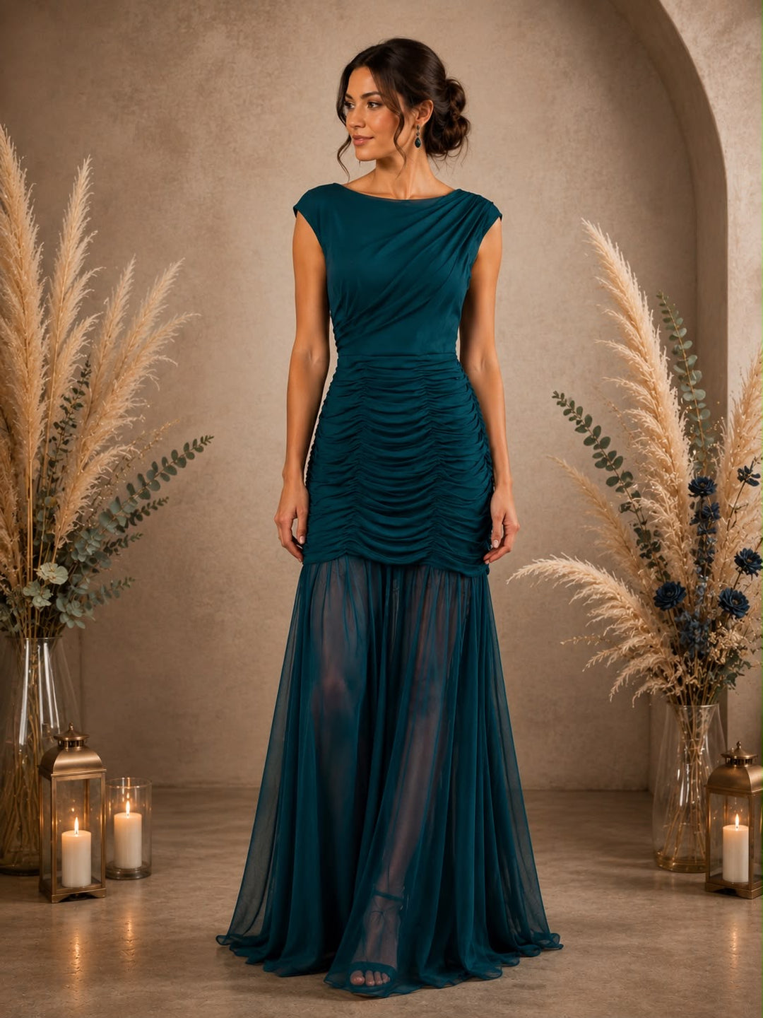 Soraya Luxe Draped Galajurk R2002
