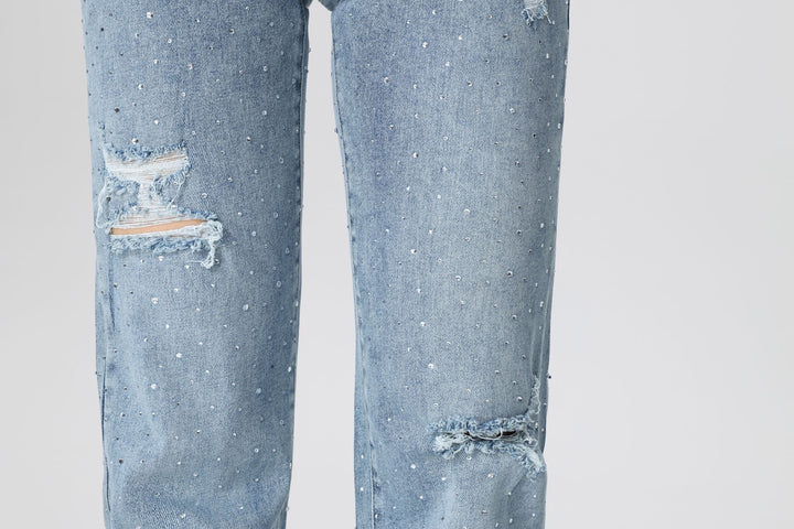 Wideleg Blue Glint Hello Miss H891-1