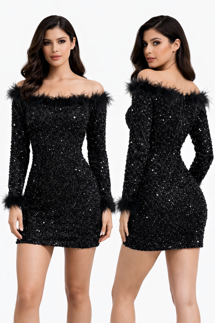 Dames cocktaildress 23088