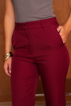 Elegant Wide-Leg Tailored Trousers 3284