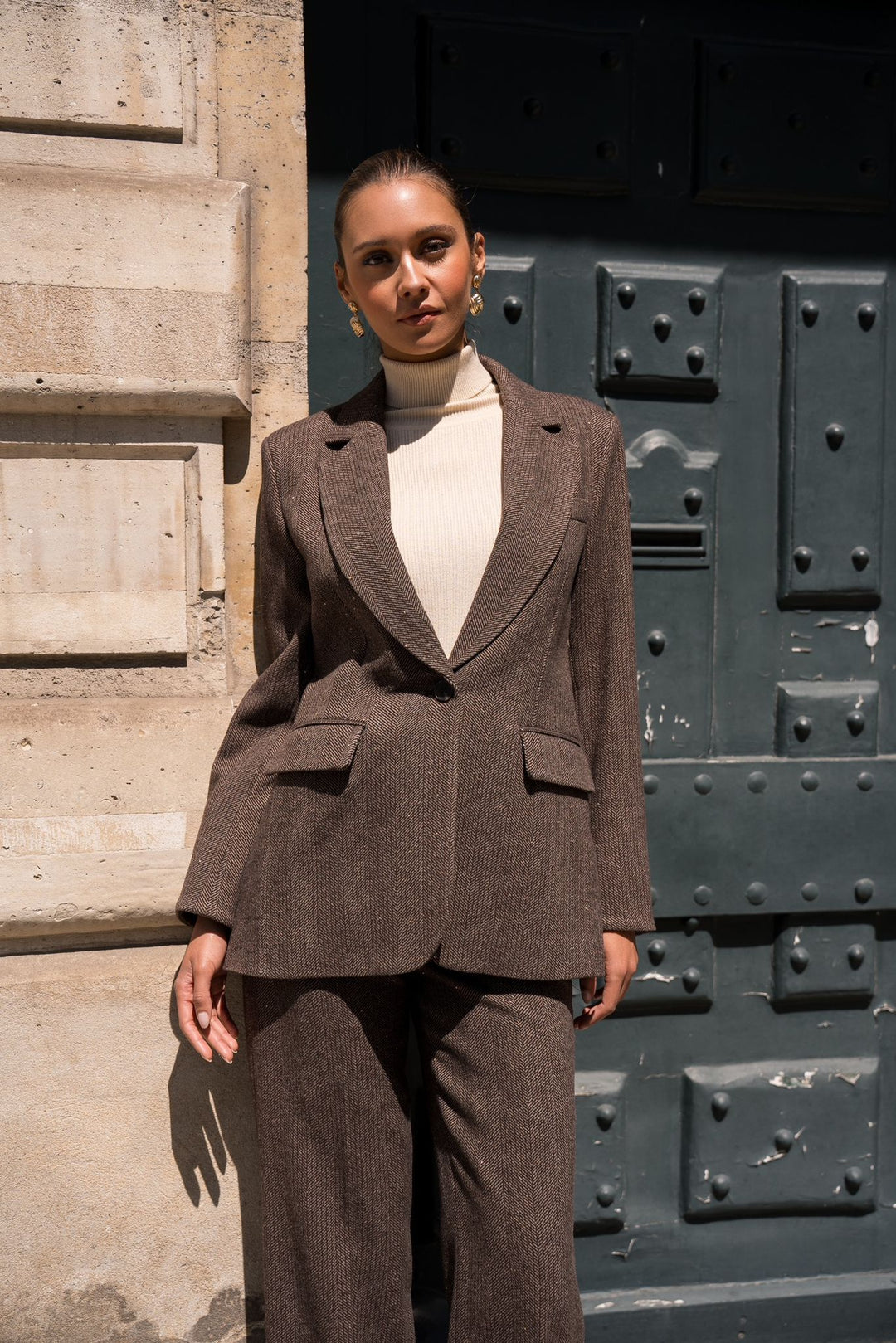 Blazer Attentif Terracotta Frame V-2507