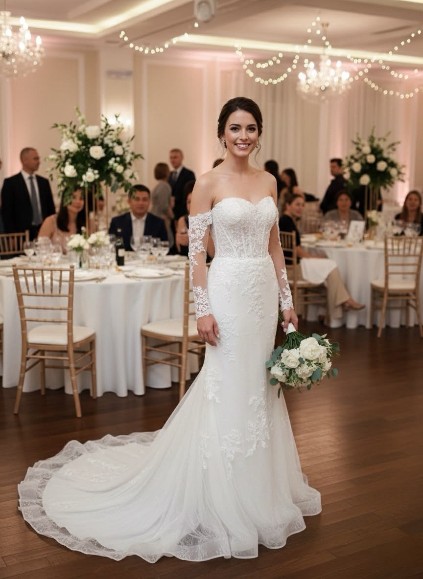 Serena Mermaid Wedding Dress T25015