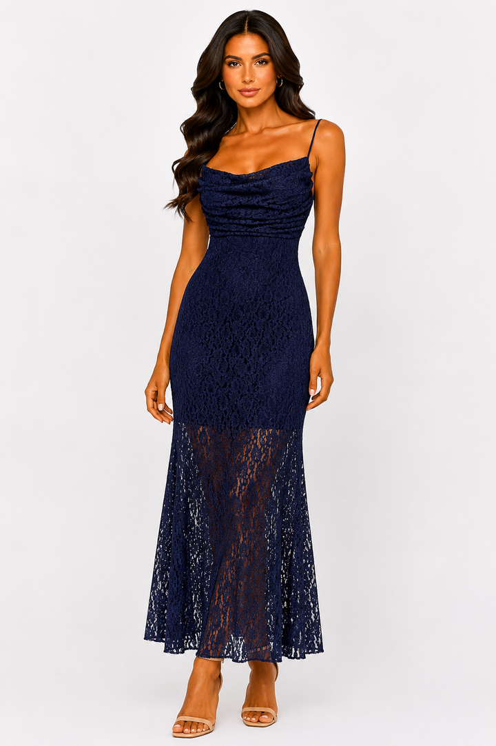 Élodie Lace Maxi Dress 47052