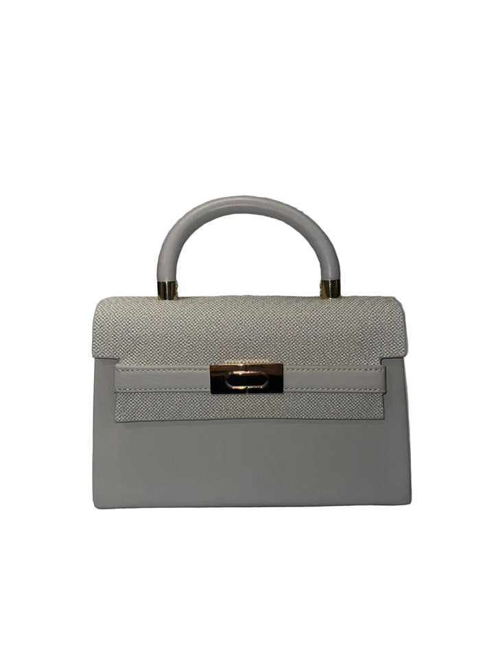 Ivory Grace Handtas – White & Beige H5576
