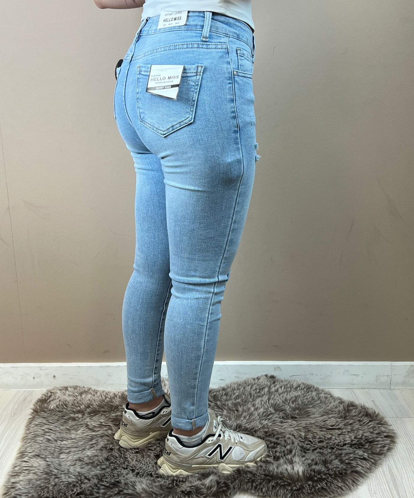 Dames skinny jeans Hello Miss HM5258