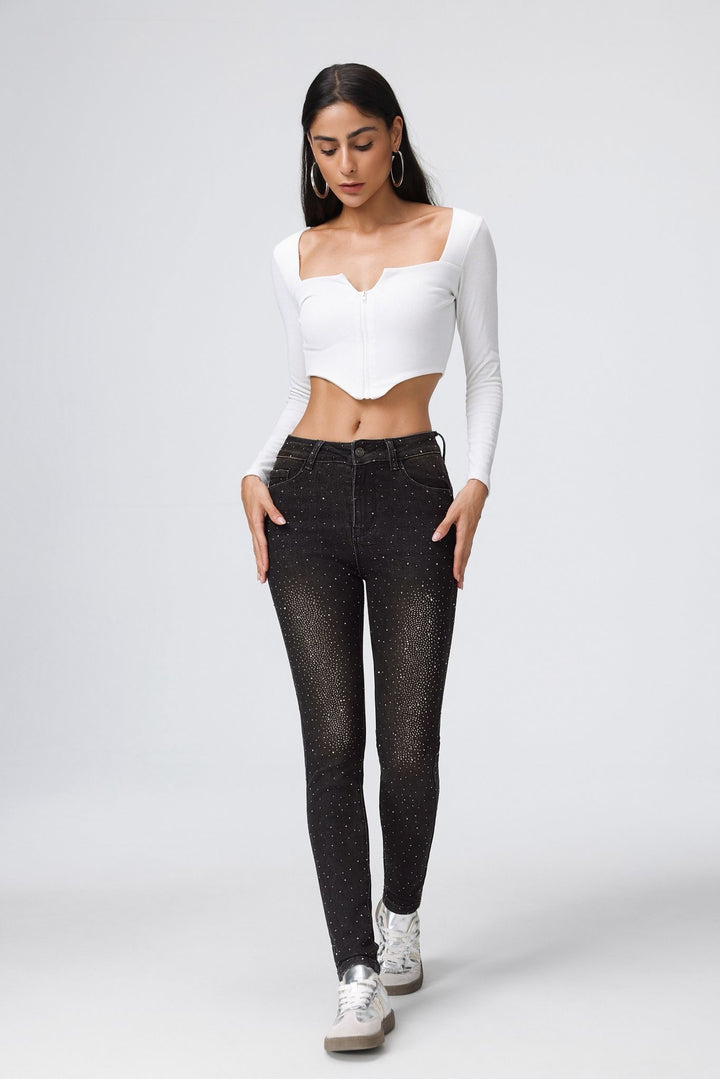 Jeans Hello Miss Midnight Flicker H977-1