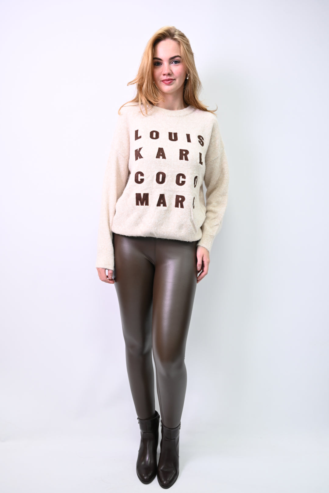 Leatherlook Legging Les Reflets du Corps 99935