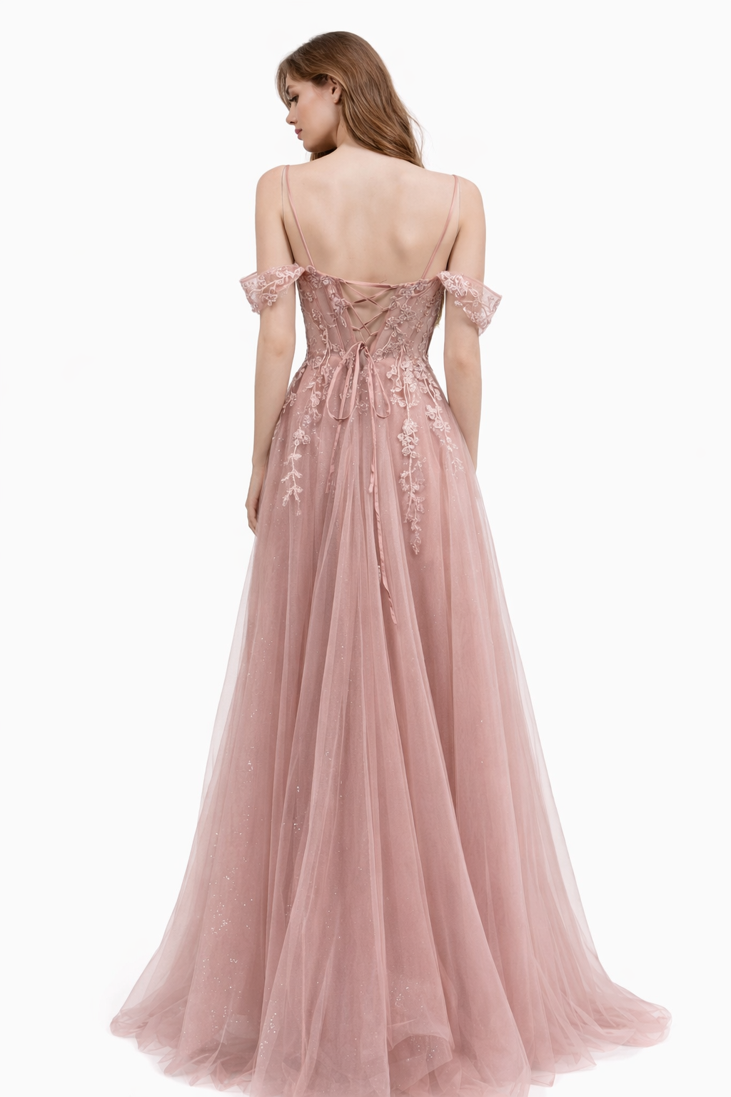 Rosalie Dusty Pink Gala Jurk 26185