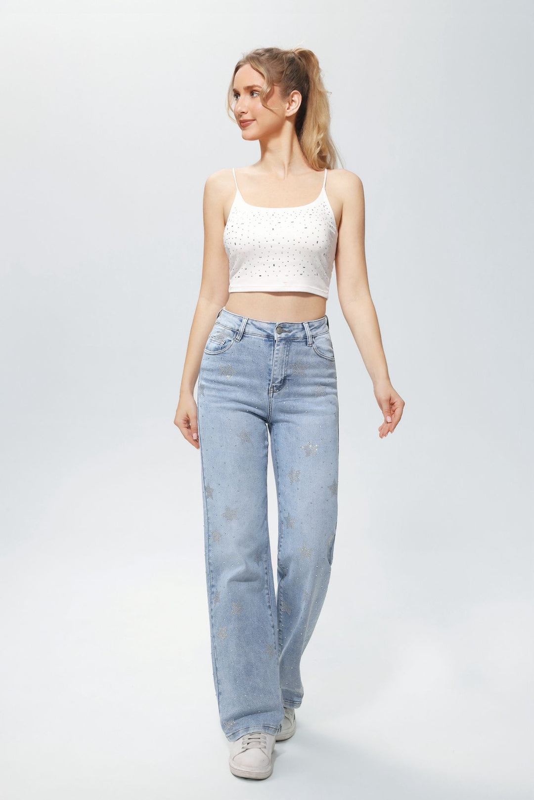 Starlight Denim Jeans – Light Blue HM1585