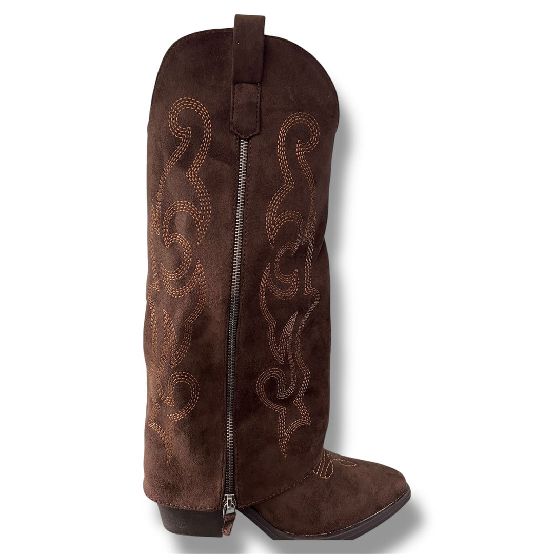 Western Spirit Suède Cowboylaars CC2363