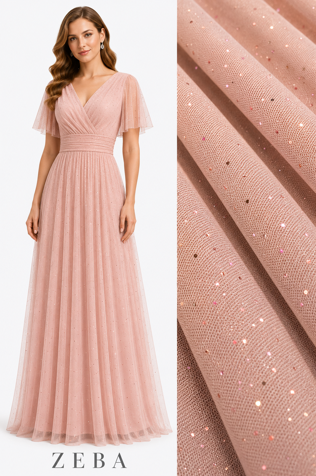 Seraphina Grace Chiffon Evening Gown 23589(N)