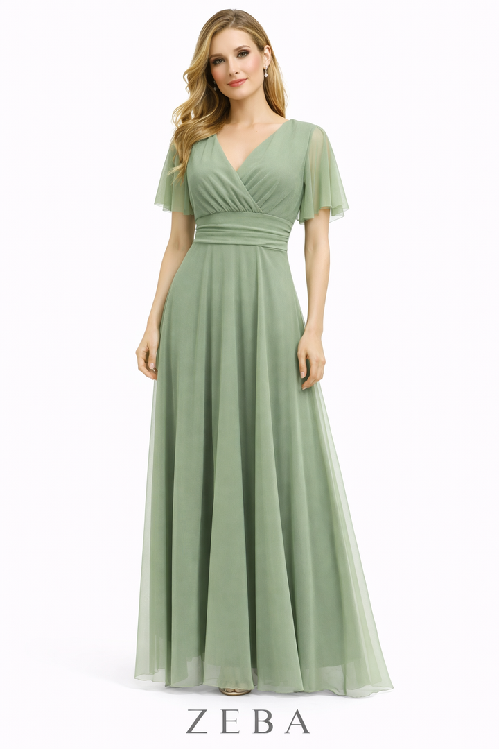 Seraphina Grace Chiffon Evening Gown 3589