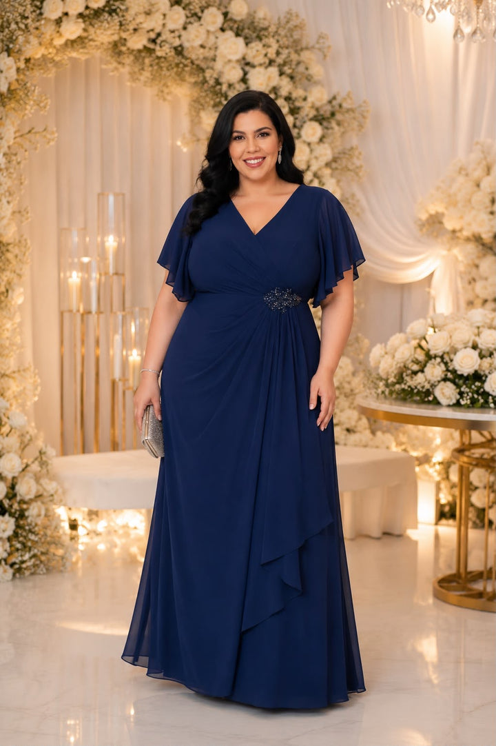 Aurélia Royale Queen Size Gala Dress FF24103