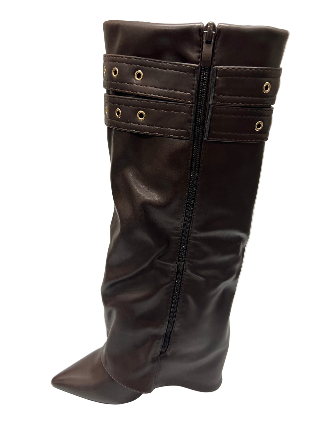 Bronze Baroness – Buckled Power Boot 2506A