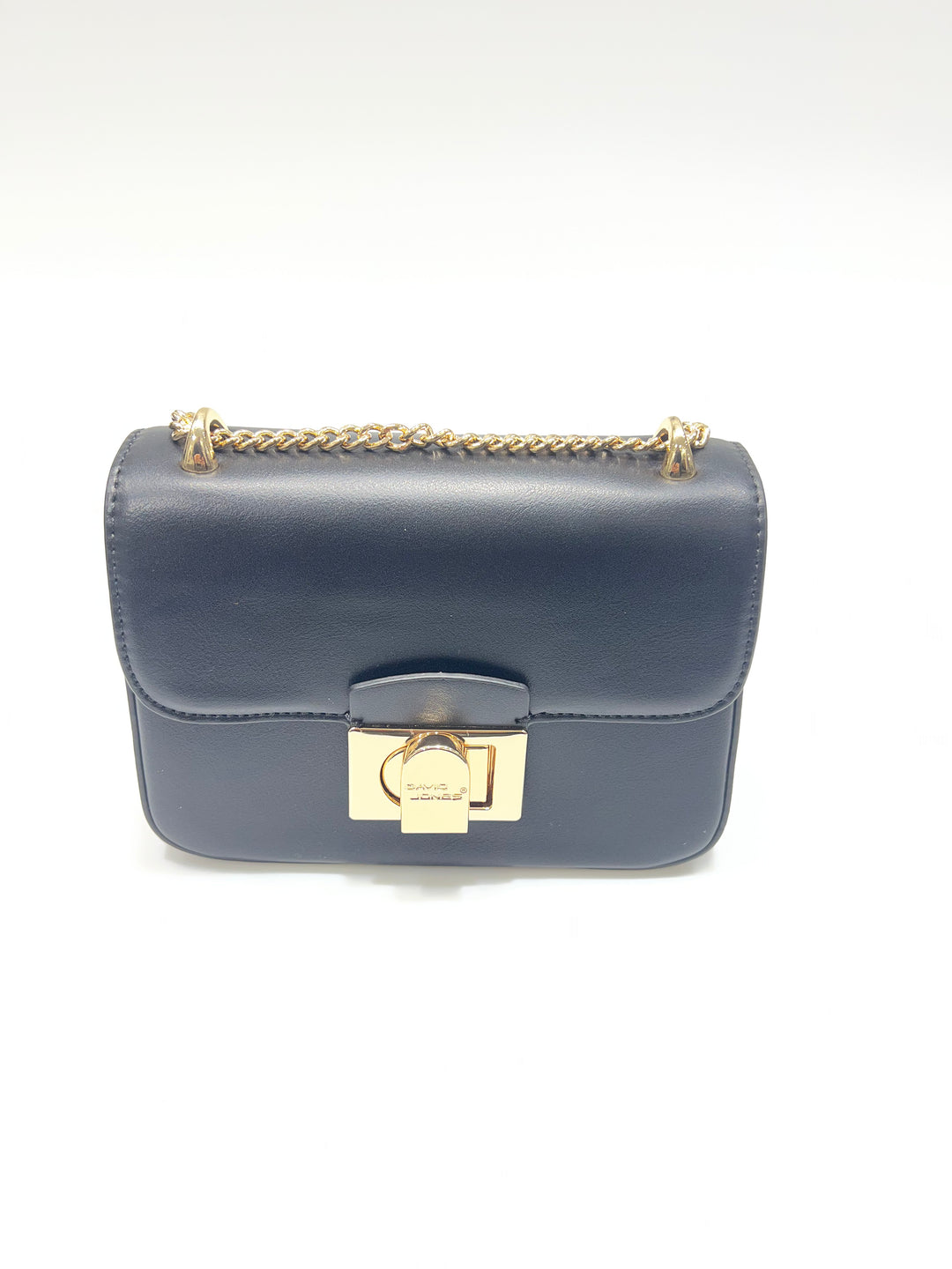 Clair Marron – Suède Handtas met Gouden Sluiting CM7285-1