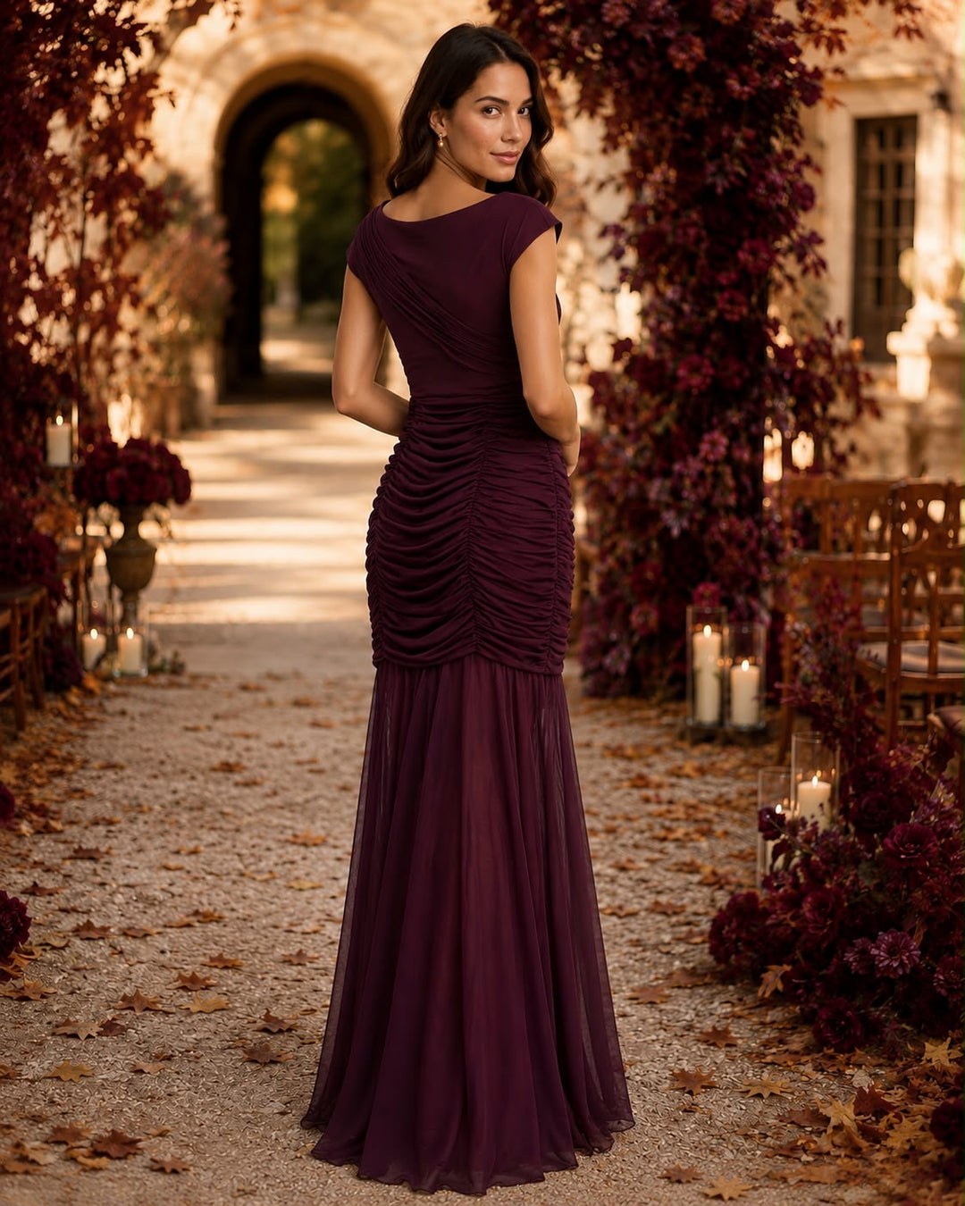 Soraya Luxe Draped Galajurk R2002