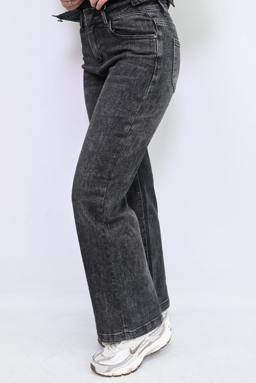 SlateEase Flare Jeans Wideleg jeans My Tina’s LW-1807H