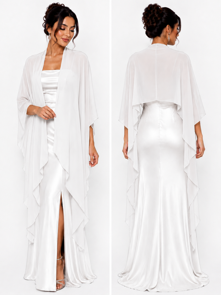Elegance Chiffon Gala Omslagdoek B1701