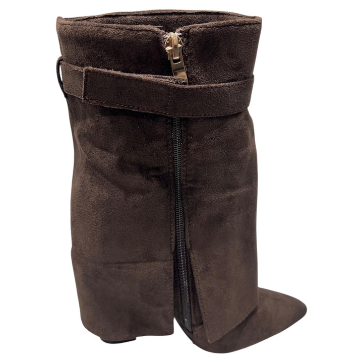 Half sharkboots Suède LA3116