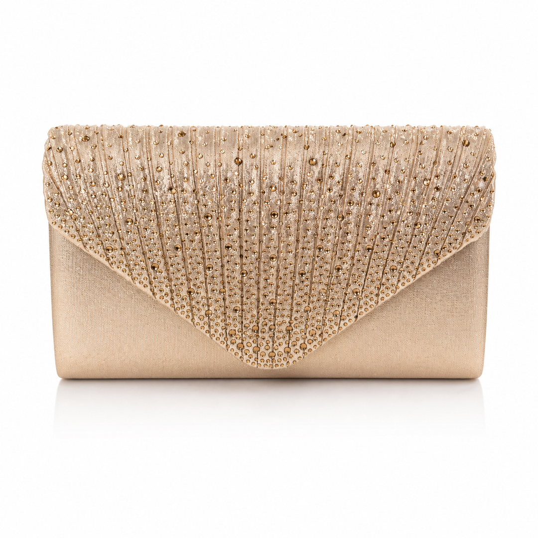 Luxe Strass Clutch – Elegant Envelope Design 9493