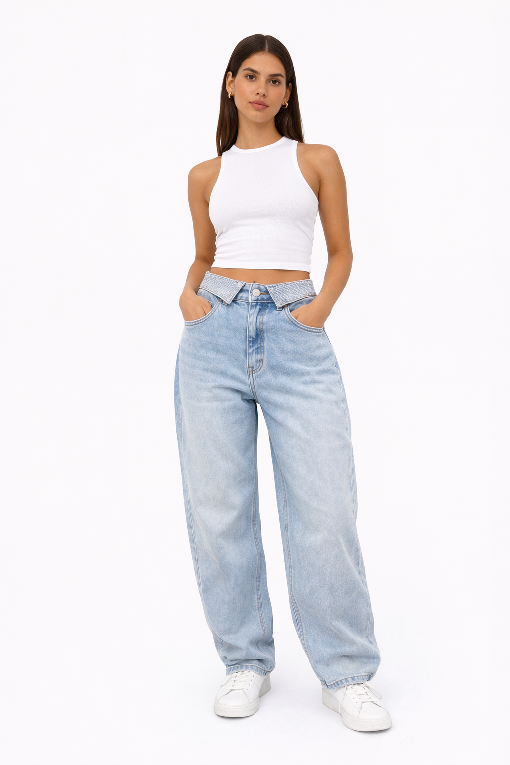 VS Miss Diamond Waist Balloon Jeans 9457