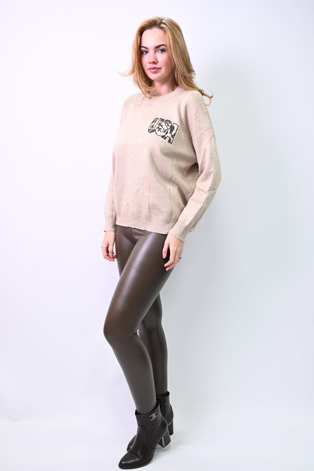 Sweater USA L’Éclat Patriotique H23