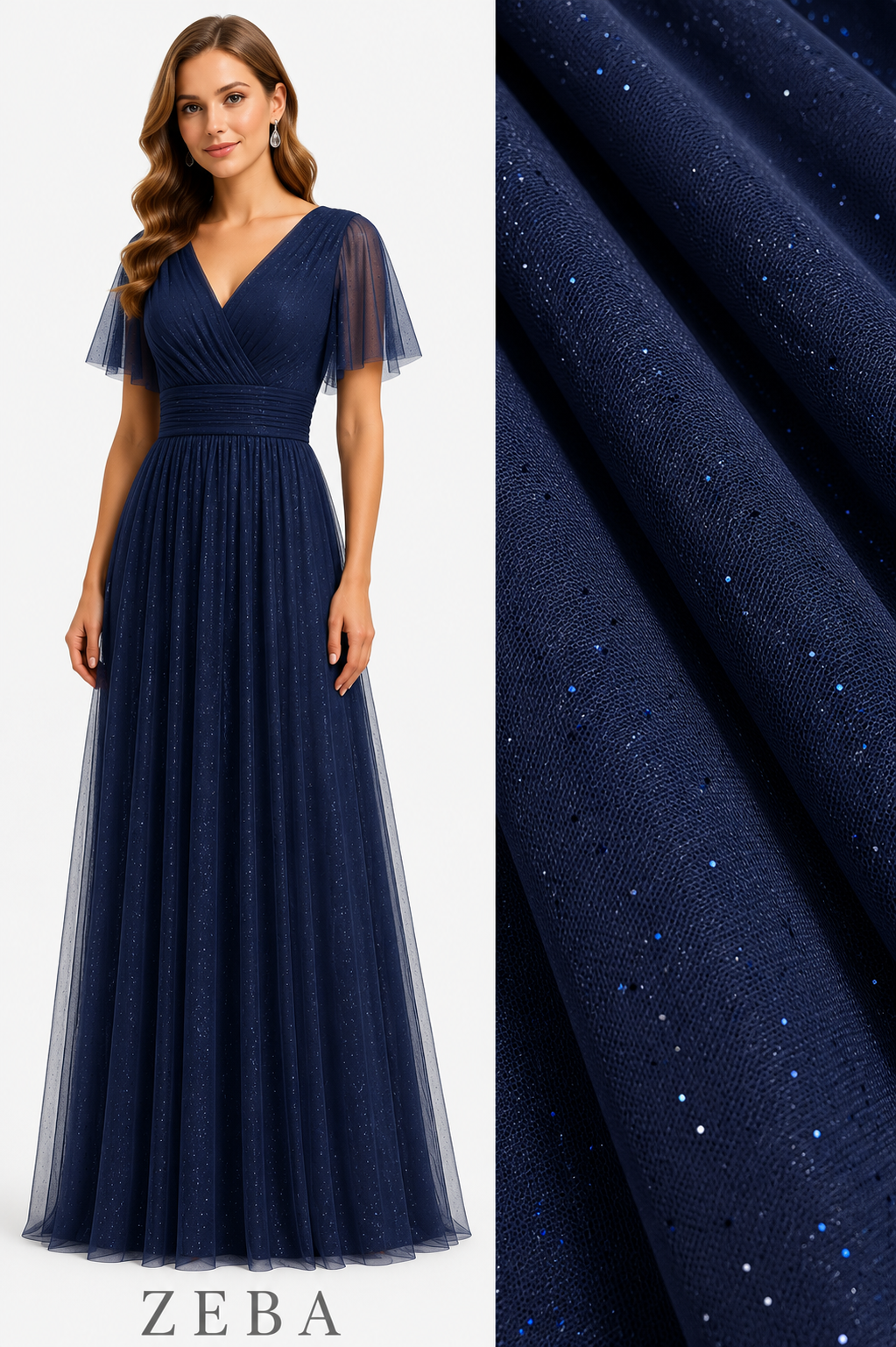 Seraphina Grace Chiffon Evening Gown 23589(N)
