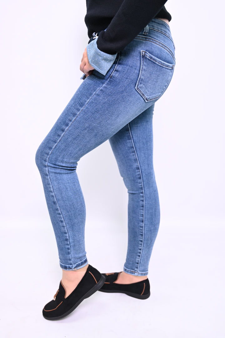 Skinny Lowwaist Hello Miss HM5323-7