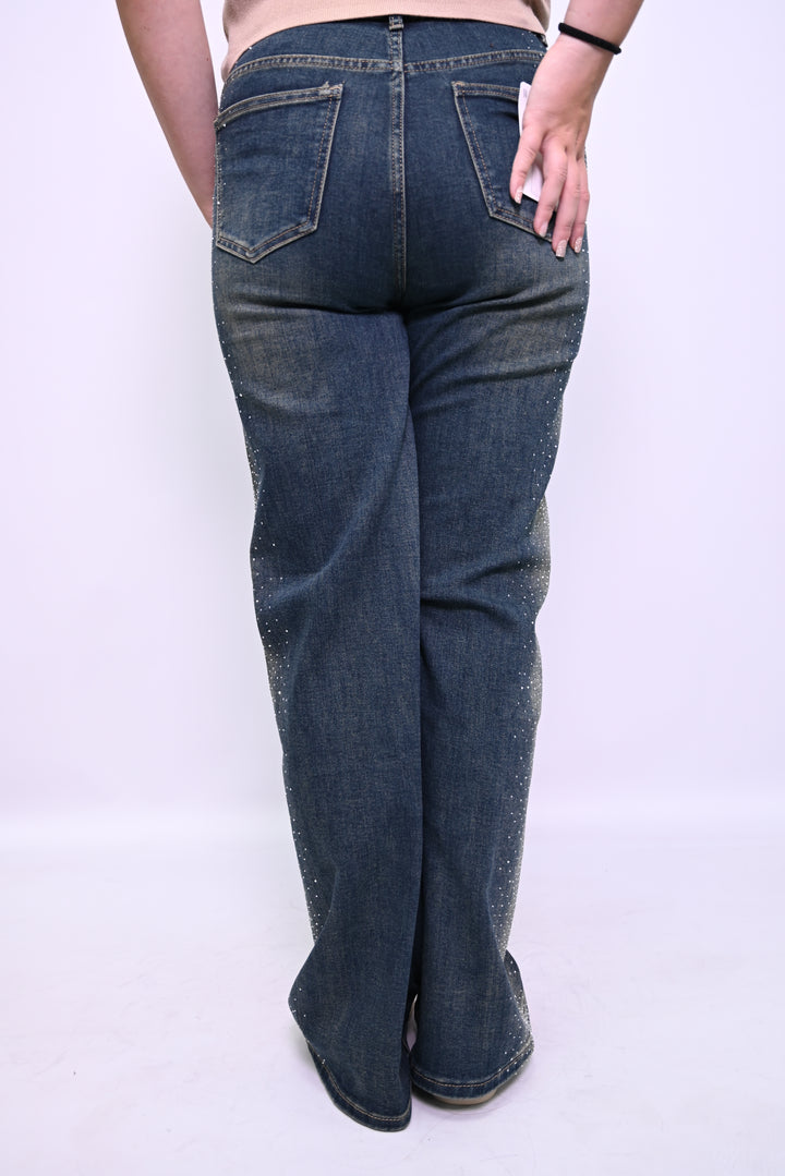 Galaxy Denim Wideleg HelloMiss H919-2