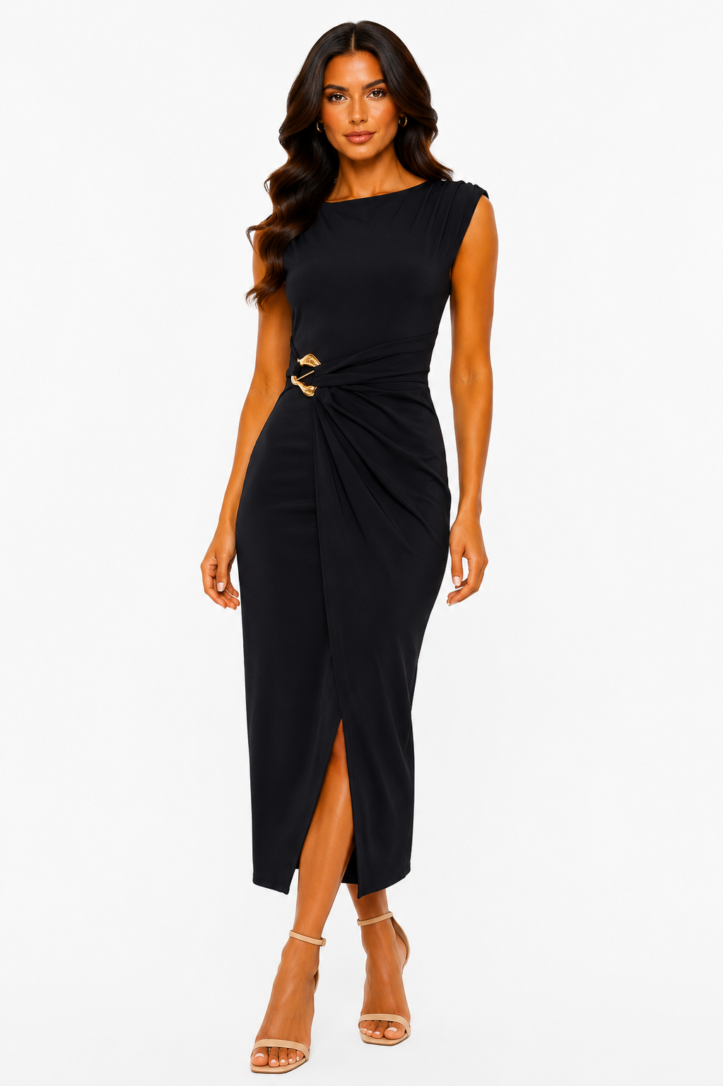 Valentina Sculpt Midi Dress 4500
