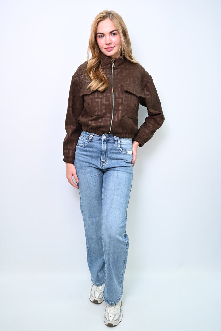 Soft Horizon – Straight Cut Denim jeans HelloMiss HM5349-2