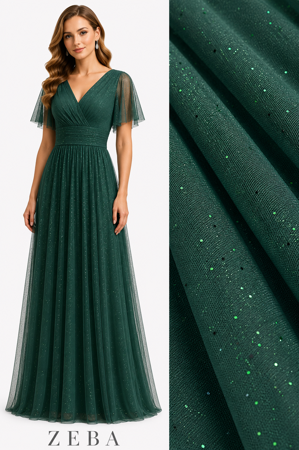 Seraphina Grace Chiffon Evening Gown 23589(N)