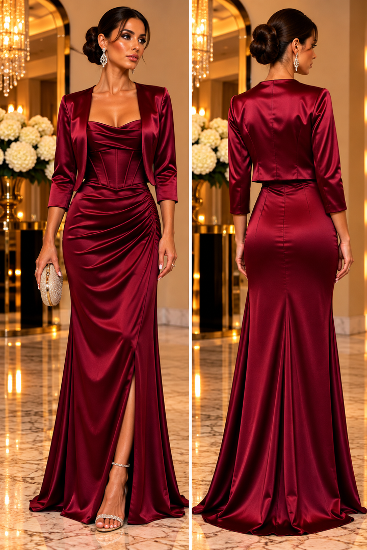 Aurelia Satin Bolero G2322