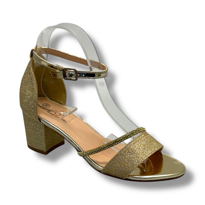 Radiance – Glitter Hak Sandalen J-135