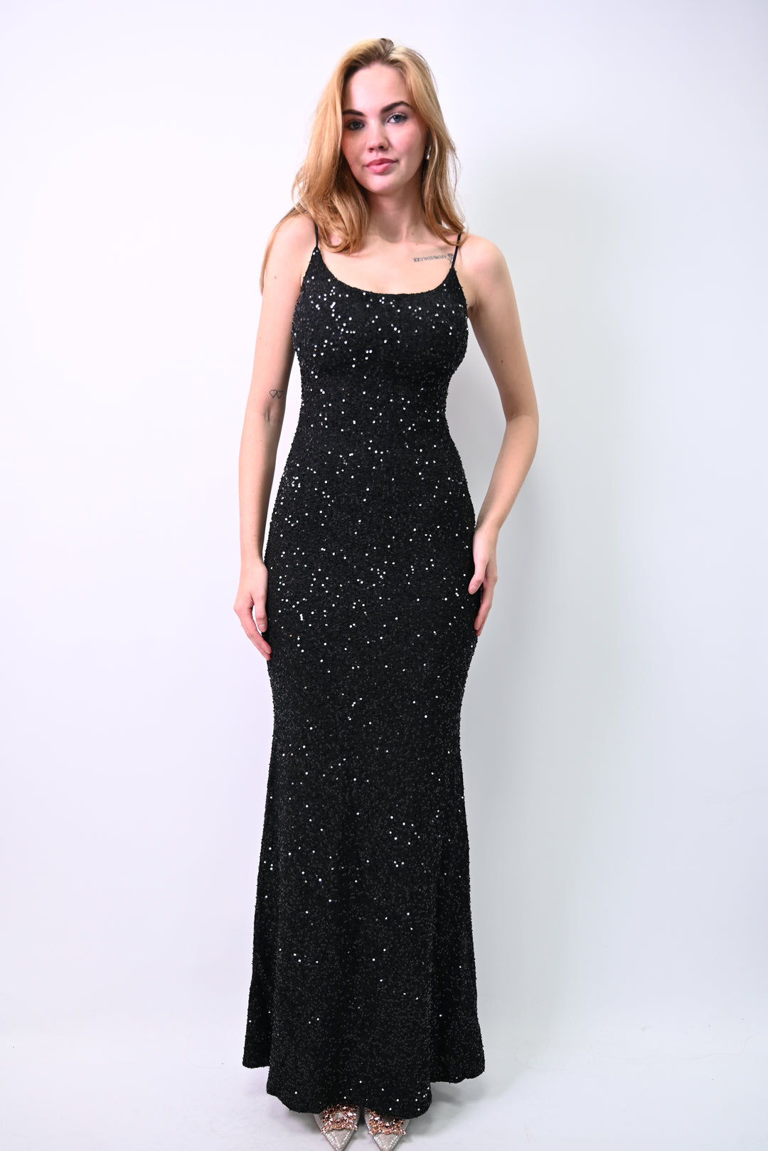 Galajurk pailetten Éclipse Nocturne 15769