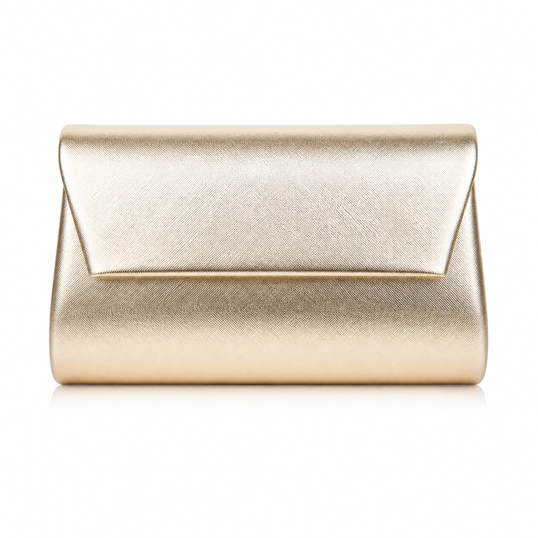 Champagne Luxe Clutch Bag HL3503