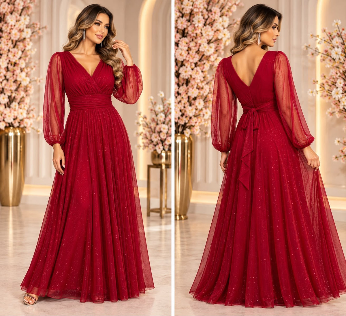 Midnight Grace Maxi Dress 20056