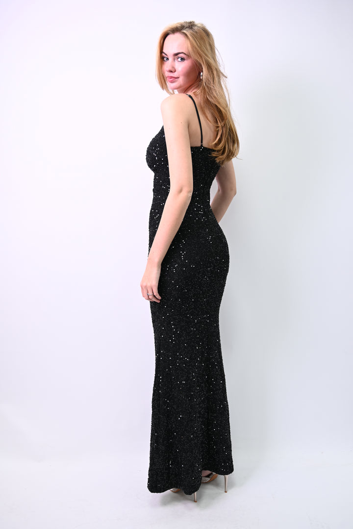 Galajurk pailetten Éclipse Nocturne 15769