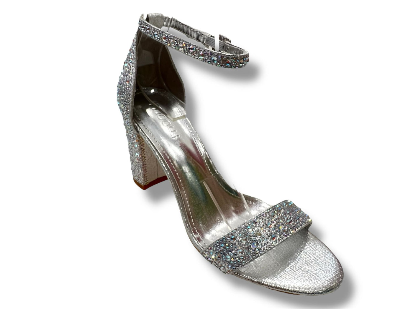 Stralende Gouden Hakken met Luxe Strass SV5032
