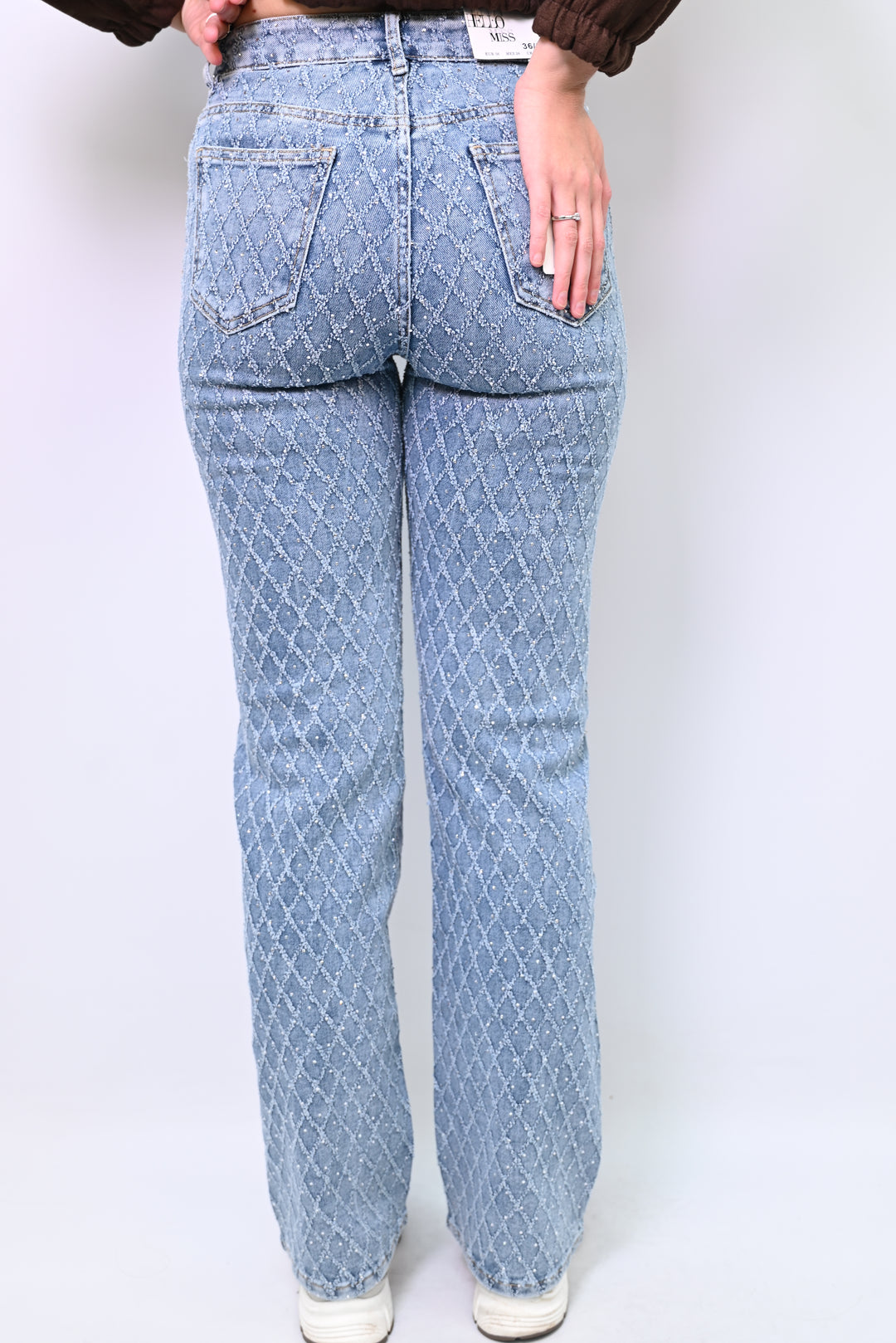 Skyline Diamond Pants Wideleg HelloMiss H826-2