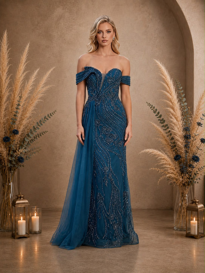 Eliana Luxe Beaded Galajurk 1886
