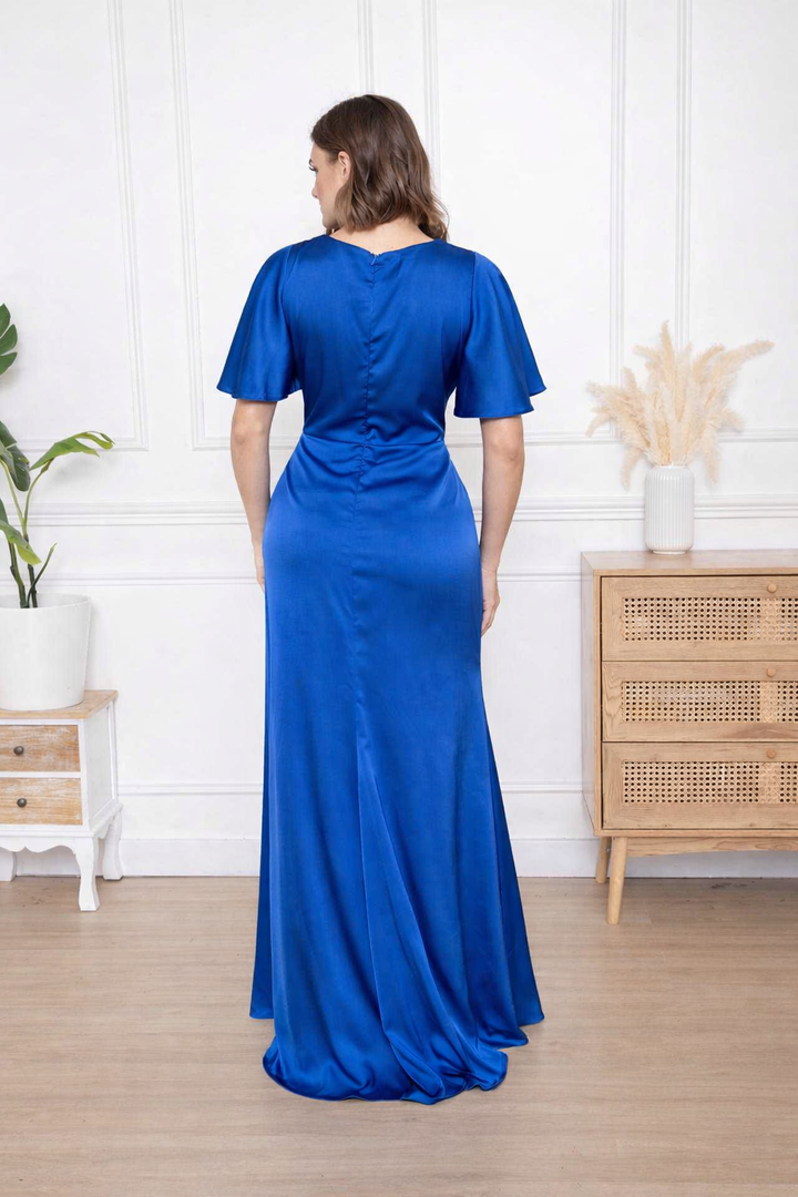 ZEBA Queen Satin Gala Jurk M-5039