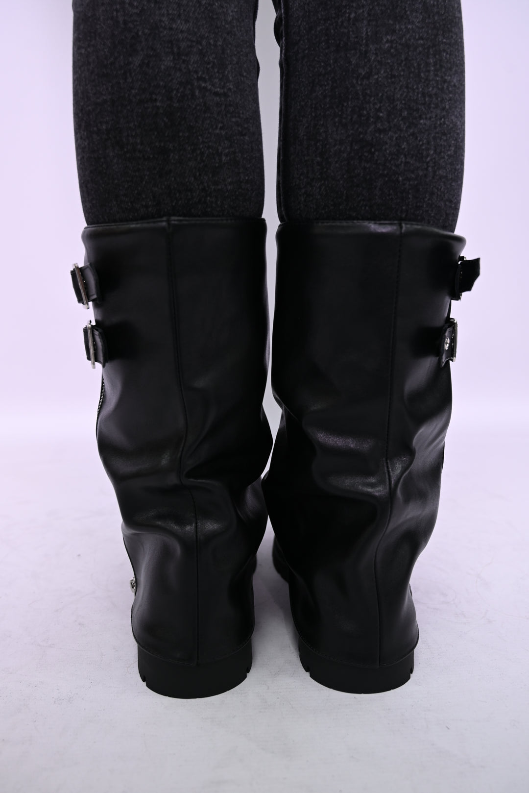 Nova Bikerboot – Zwart Leer RXJ-247