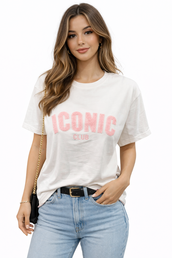 Iconic Sparkle Teddy Tee SS-1003