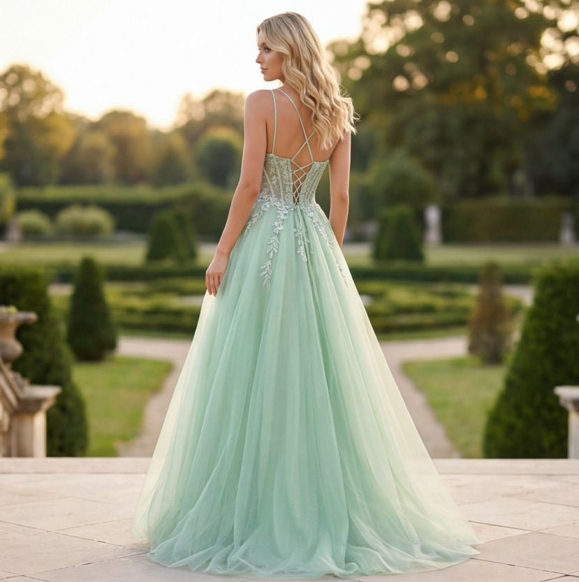 Rosé Elegance Gala Jurk 6778H
