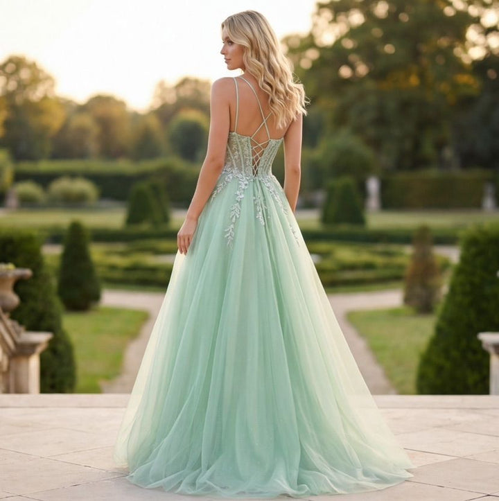 Rosé Elegance Gala Jurk 6778H