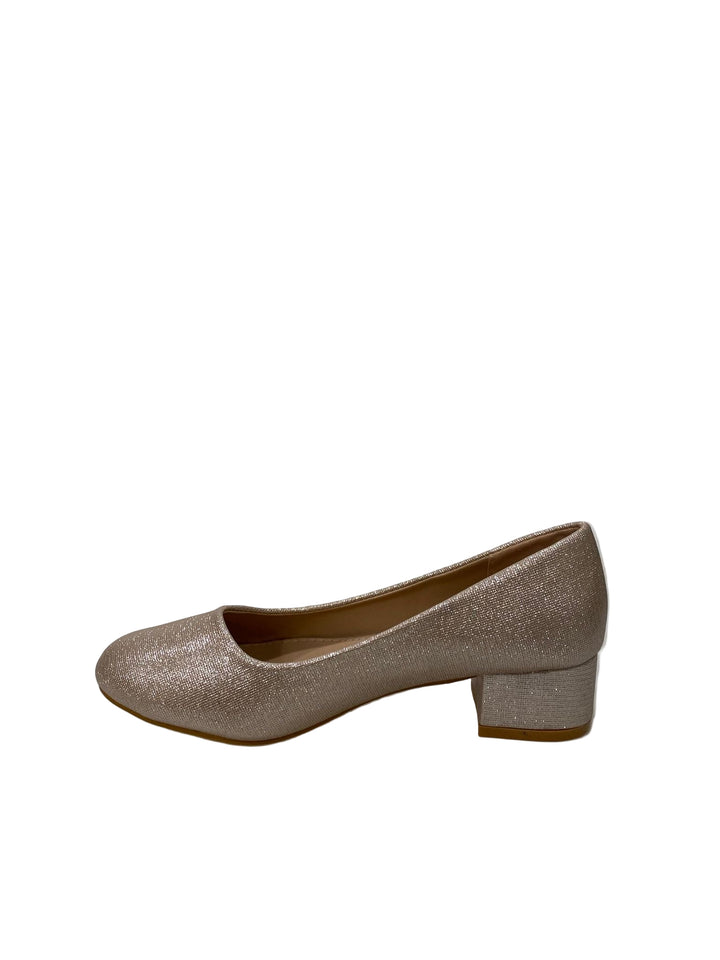 Éclat Élégant – Glitterpump met blokhak AA-001