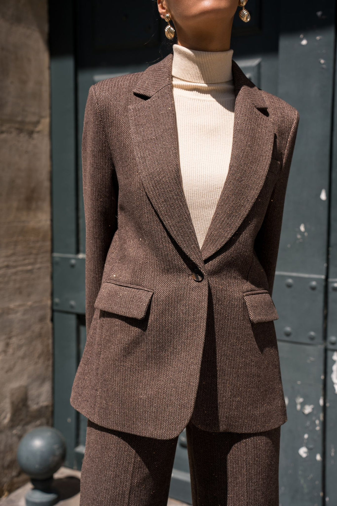 Blazer Attentif Terracotta Frame V-2507